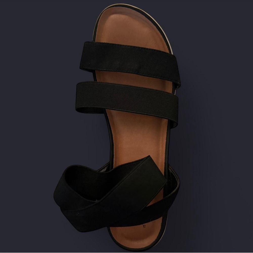 Target Women's Black and Brown Sandals